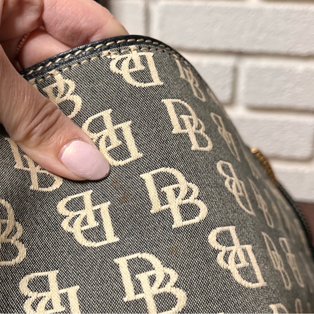 Dooney & Bourke Anniversary Signature Logo Bag Shoulder Purse y2k - Picture 13 of 13